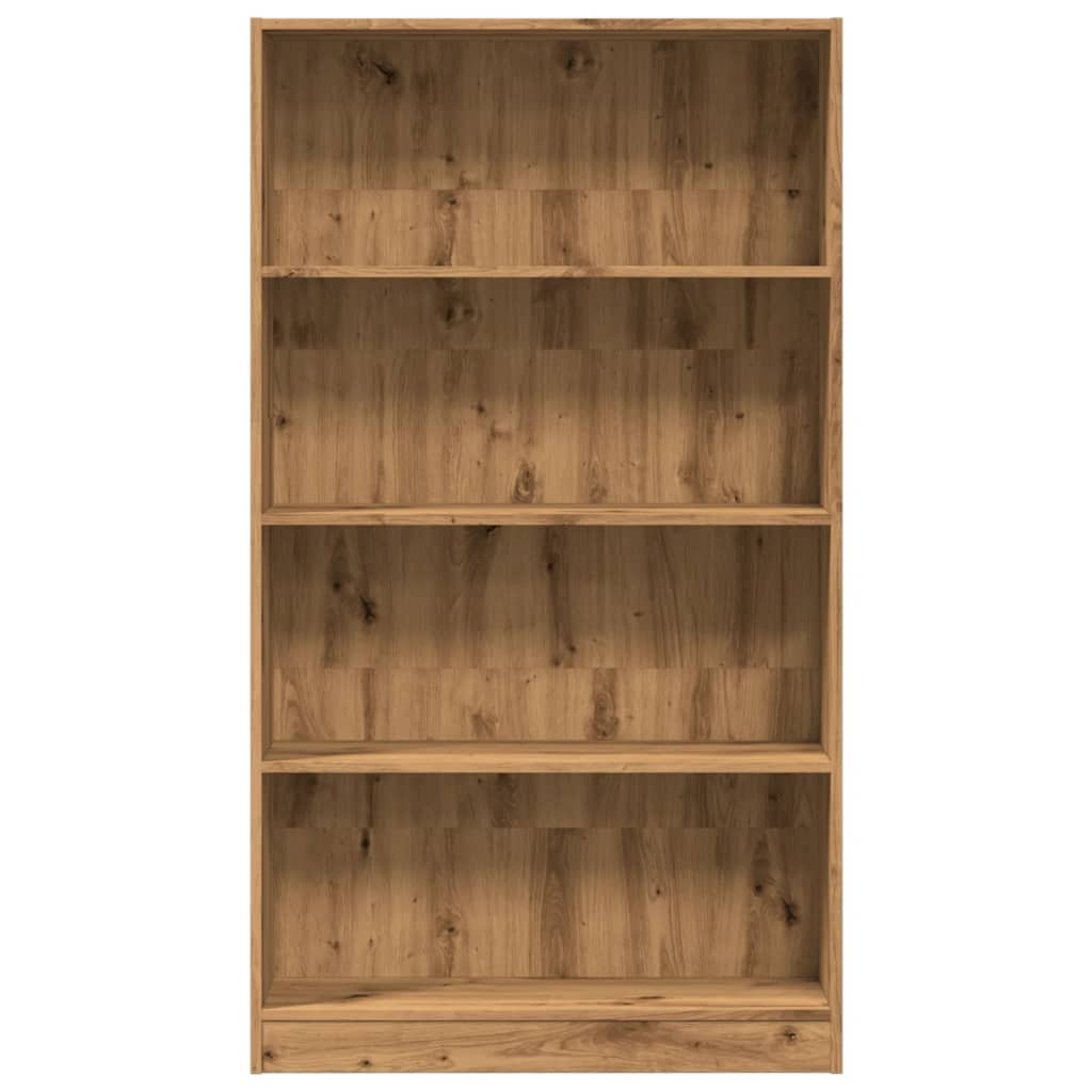 Bookcase Artisian Oak 80x24x143 cm Engineered Wood